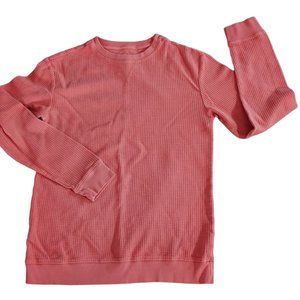 Orange, Waffle Shirt, Long Sleeve (either Youth Size or Women's Medium?)